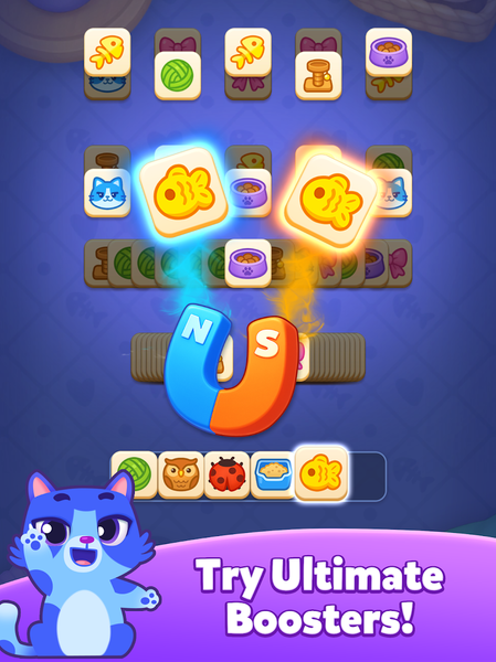 Match Kitty Tile: Find the Cat - عکس بازی موبایلی اندروید