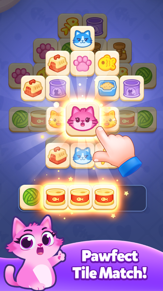 Match Kitty Tile: Find the Cat - عکس بازی موبایلی اندروید