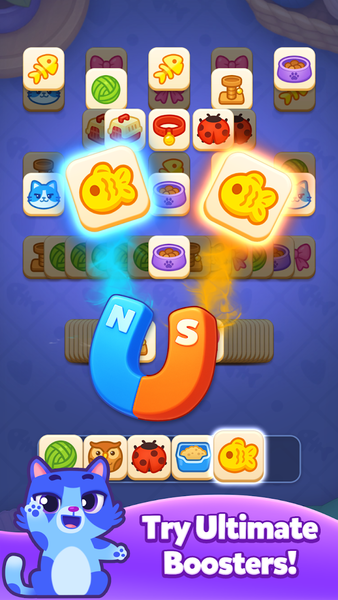 Match Kitty Tile: Find the Cat - عکس بازی موبایلی اندروید