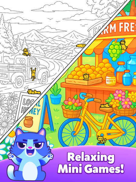 Match Kitty Tile: Find the Cat - عکس بازی موبایلی اندروید