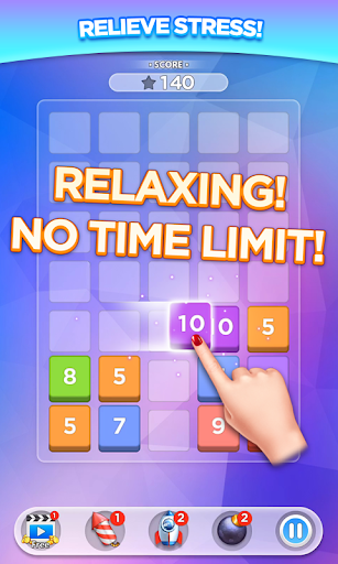 Merge Number Puzzle - Gameplay image of android game