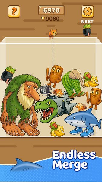 Merge Master: Funny Drop - Gameplay image of android game