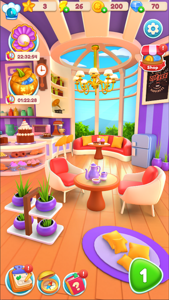 Merge Fever: Merge & Cook - عکس بازی موبایلی اندروید