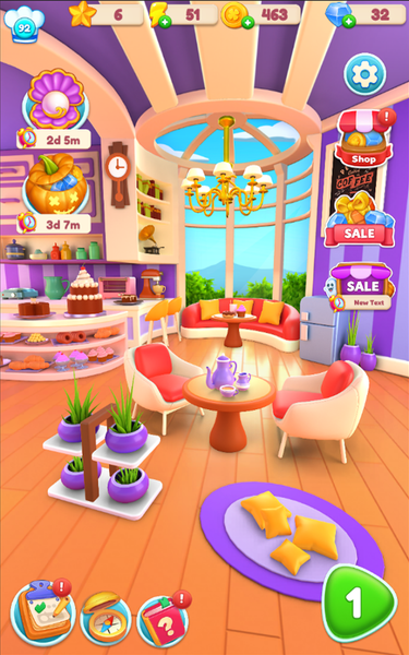 Merge Fever: Merge & Cook - عکس بازی موبایلی اندروید