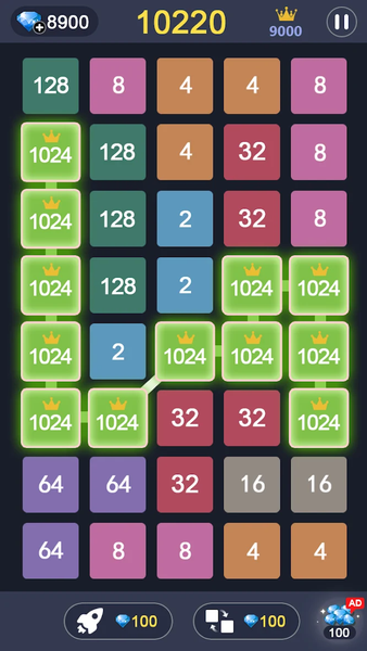 2248 - merge games - Gameplay image of android game