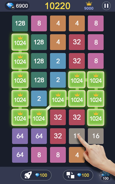 2248 - merge games - Gameplay image of android game
