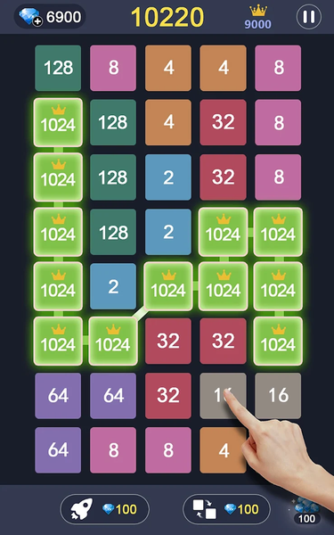 2248 - merge games - Gameplay image of android game