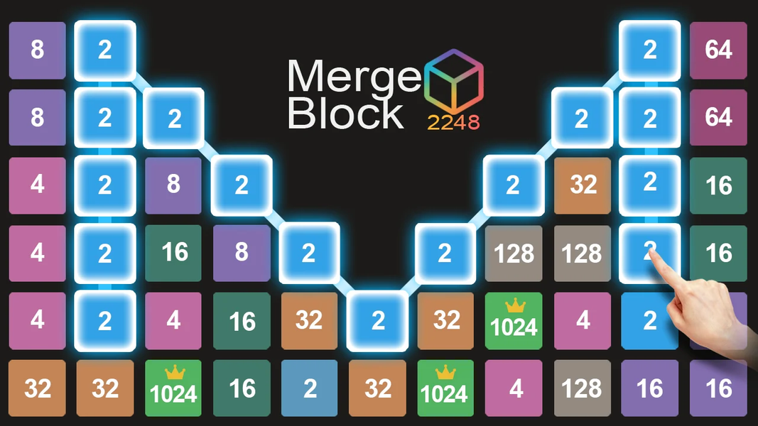 2248 - merge games - Gameplay image of android game