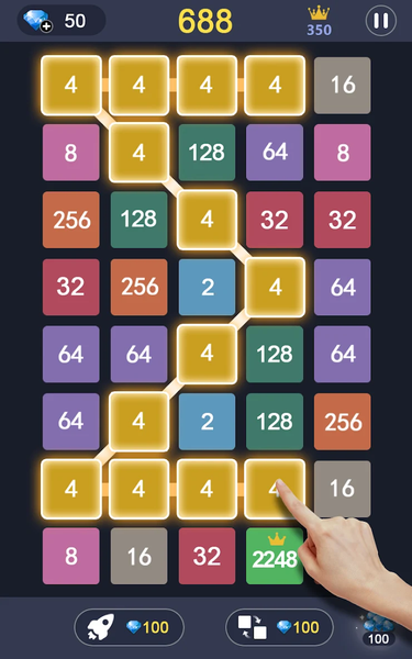 2248 - merge games - Gameplay image of android game