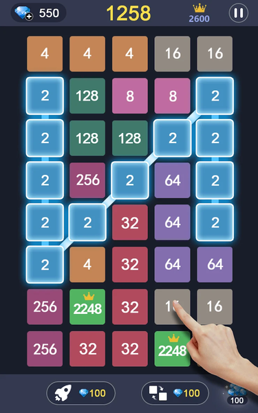 2248 - merge games - Gameplay image of android game