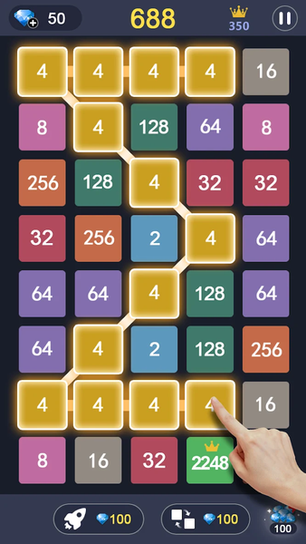 2248 - merge games - Gameplay image of android game