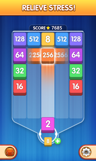 Number Tiles - Merge Puzzle - Gameplay image of android game