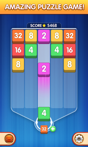 Number Tiles - Merge Puzzle - Gameplay image of android game