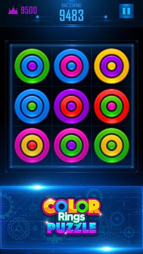 Color Rings Puzzle - عکس بازی موبایلی اندروید