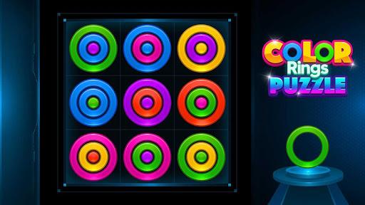 Color Rings Puzzle - Gameplay image of android game