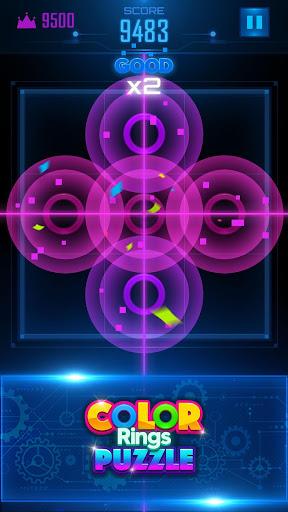 Color Rings Puzzle - Gameplay image of android game