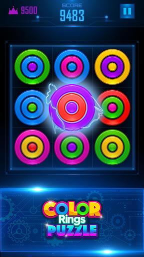 Color Rings Puzzle - Gameplay image of android game