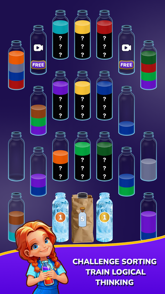 Water Puzzle: Sort Color Jam - عکس بازی موبایلی اندروید