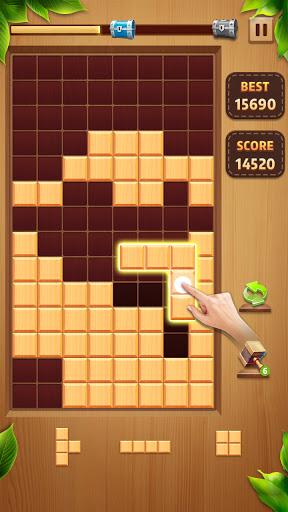 Wood Block Classic - Gameplay image of android game