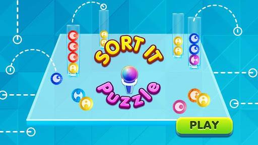 Sort It Puzzle - Color Sorting - Gameplay image of android game