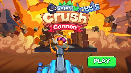 Super Crush Cannon -Ball Blast - Gameplay image of android game