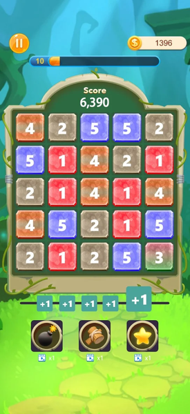 Merge Plus - Gameplay image of android game