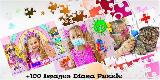 Diana Puzzle Games - Image screenshot of android app