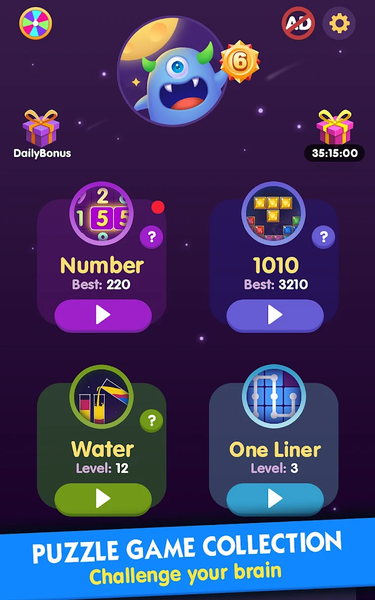 Puzzle Test - Block Puzzle - Gameplay image of android game