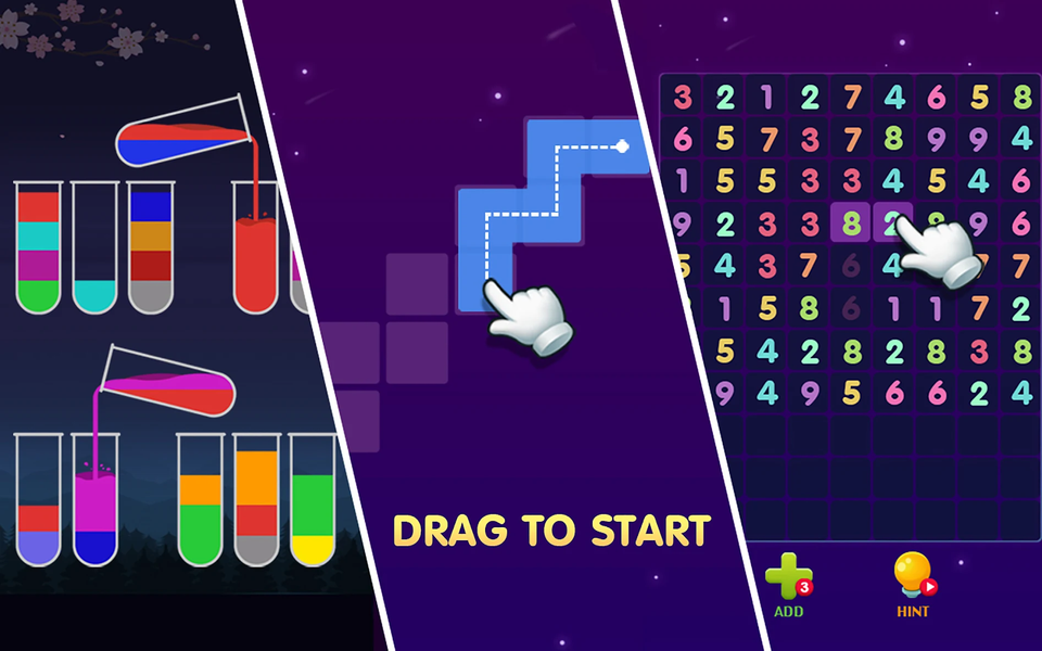 Puzzle Test - Block Puzzle - Gameplay image of android game