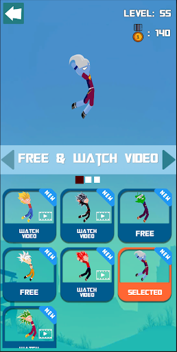 Superhero Hook: Stickman Swing - Gameplay image of android game