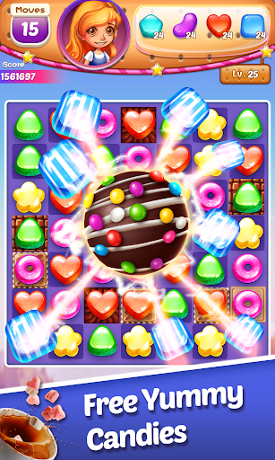 Sweet Cookie-Match Puzzle Game - Gameplay image of android game