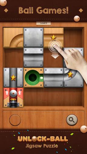 Unlock Ball Jigsaw Puzzle - Gameplay image of android game