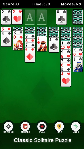 Solitaire - Gameplay image of android game