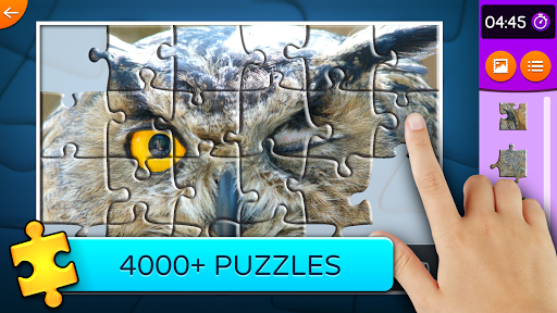 Jigsaw puzzles - PuzzleTime - Gameplay image of android game