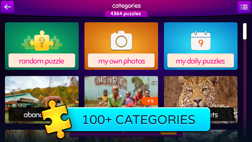 Jigsaw puzzles - PuzzleTime - Gameplay image of android game