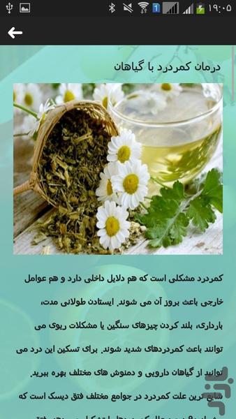 نسخه های شفا بخش گیاهی - عکس برنامه موبایلی اندروید