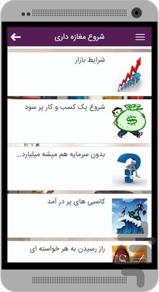 Sales techniques and shopkeeper - Image screenshot of android app