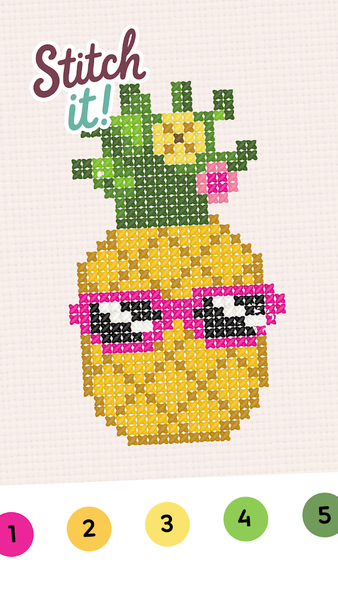 Pixel Coloring - Fashion Game - عکس بازی موبایلی اندروید