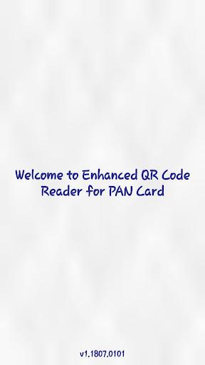 PAN QR Code Reader - Image screenshot of android app