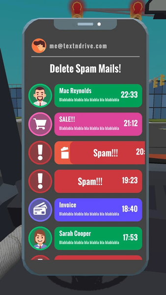 Text And Drive! - عکس برنامه موبایلی اندروید