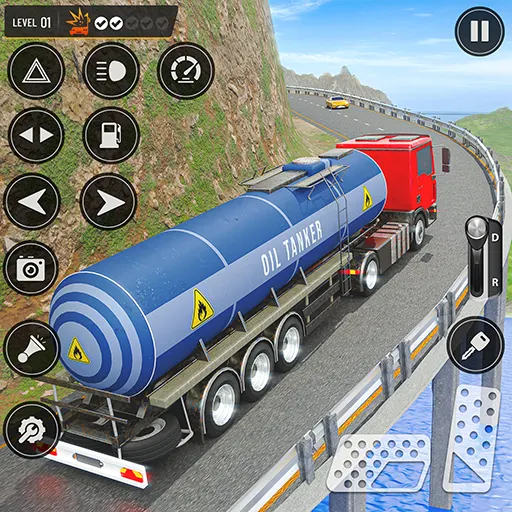 OffRoad Euro Truck Simulator - Gameplay image of android game