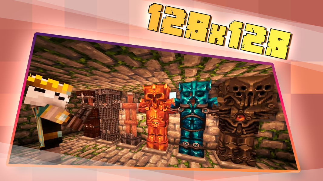 Textures for Minecraft PE - عکس برنامه موبایلی اندروید
