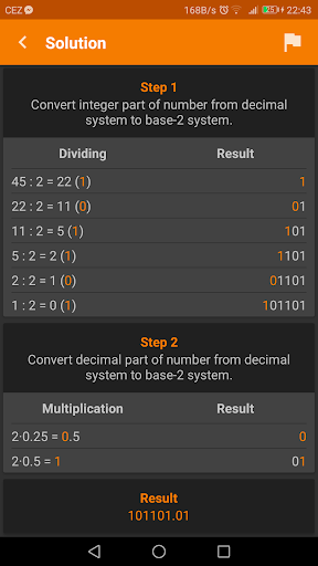 Numeral System Converter - Image screenshot of android app