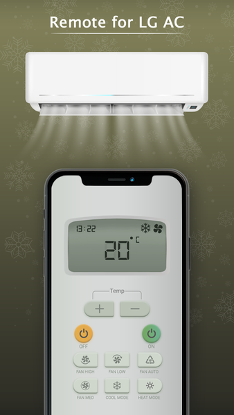 Remote for LG AC - Image screenshot of android app