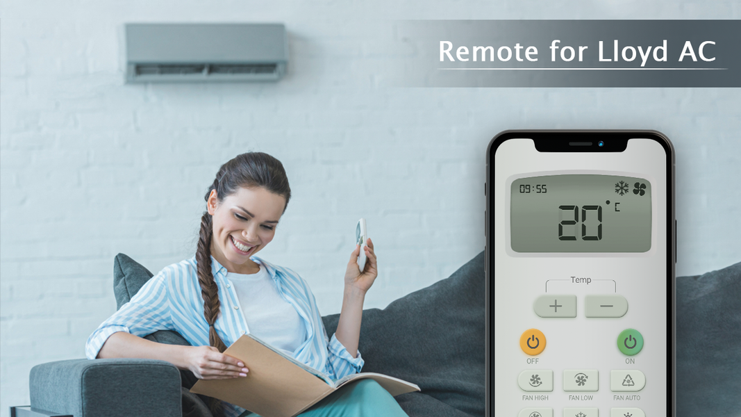 Remote for Lloyd AC - عکس برنامه موبایلی اندروید