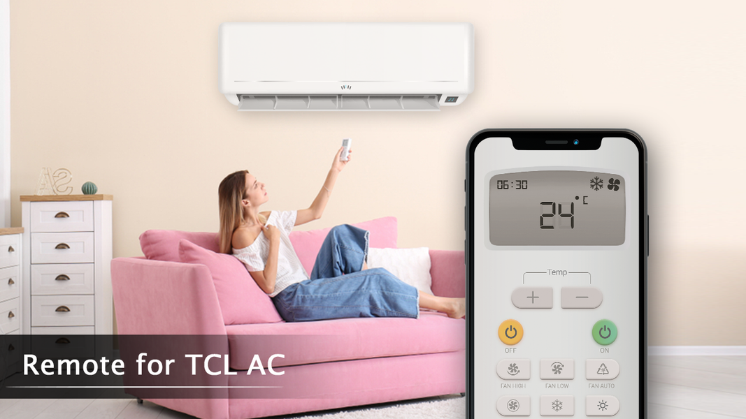 Remote for TCL AC - عکس برنامه موبایلی اندروید