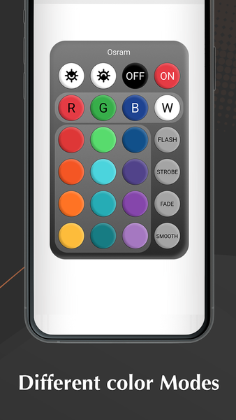 LED Lights Remote - عکس برنامه موبایلی اندروید