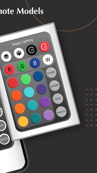 LED Lights Remote - عکس برنامه موبایلی اندروید