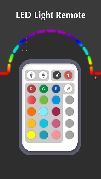 LED Lights Remote - Image screenshot of android app