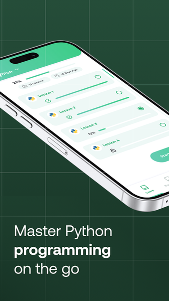 Python Master - Learn to Code - عکس برنامه موبایلی اندروید